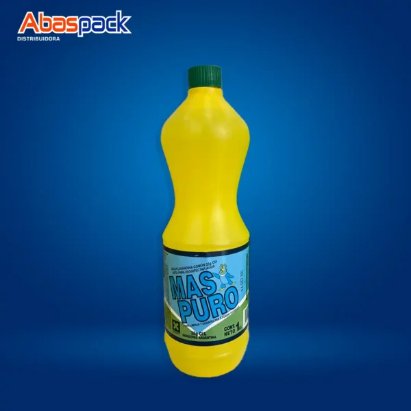 Lavandina ¨MAS PURO¨ 1lts 25%